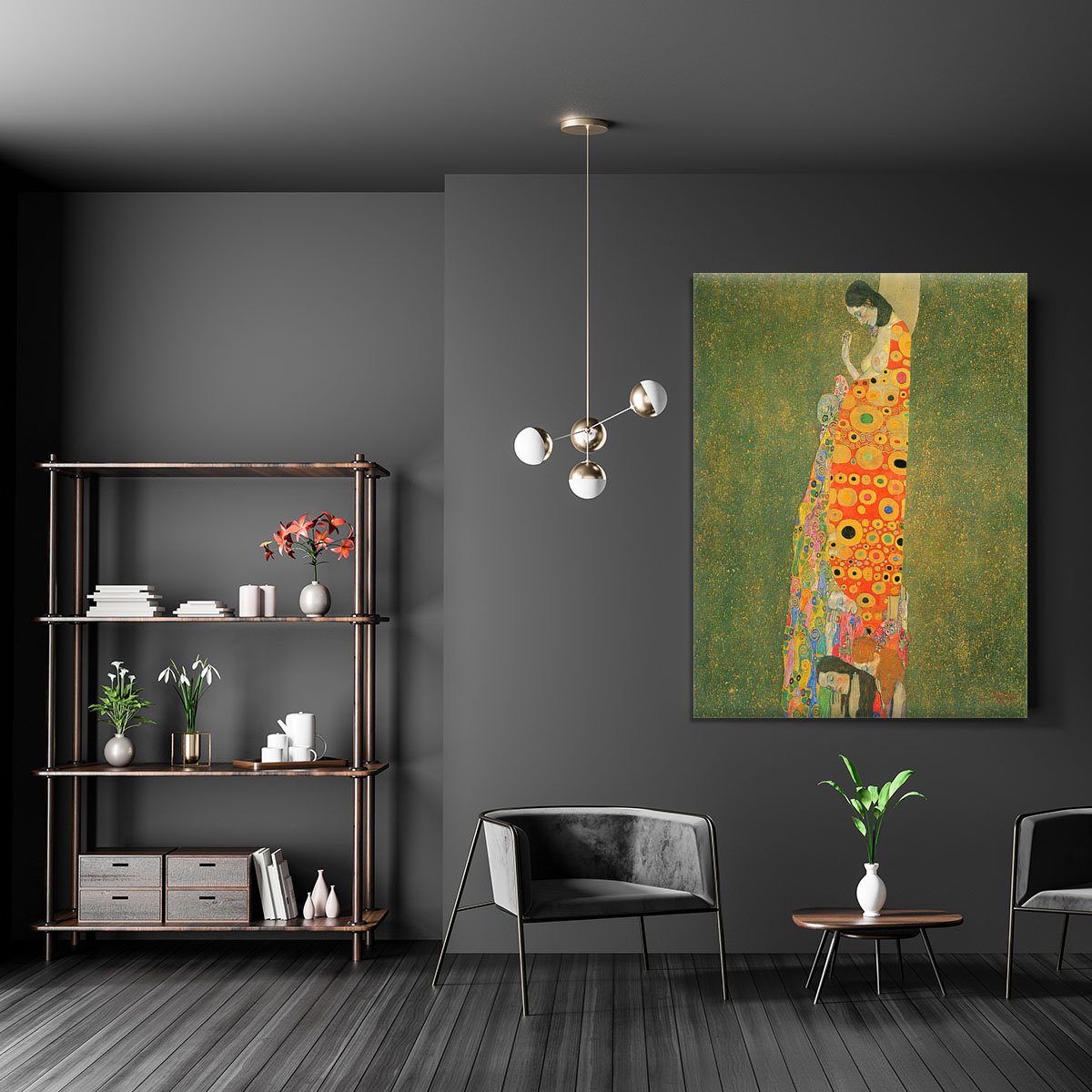 Abandoned Hope by Klimt Canvas Print or Poster