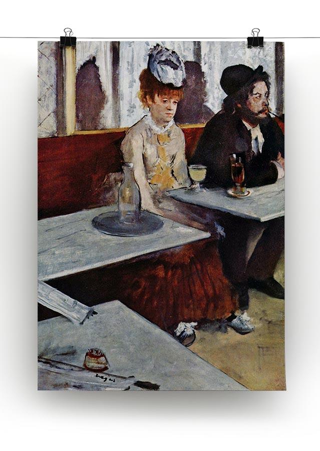 Absinthe by Degas Canvas Print or Poster - Canvas Art Rocks - 2