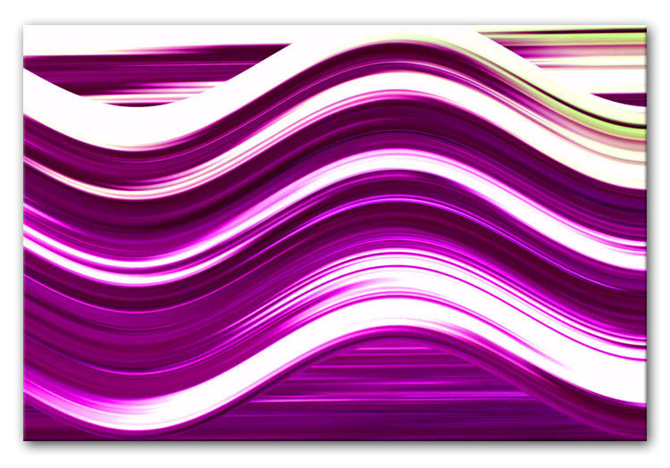 Abstract Wave Print - Canvas Art Rocks - 5