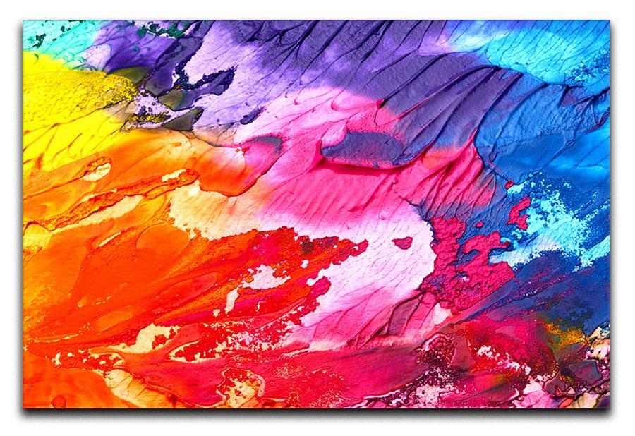 Abstract Oil Paint Canvas Print or Poster  - Canvas Art Rocks - 1