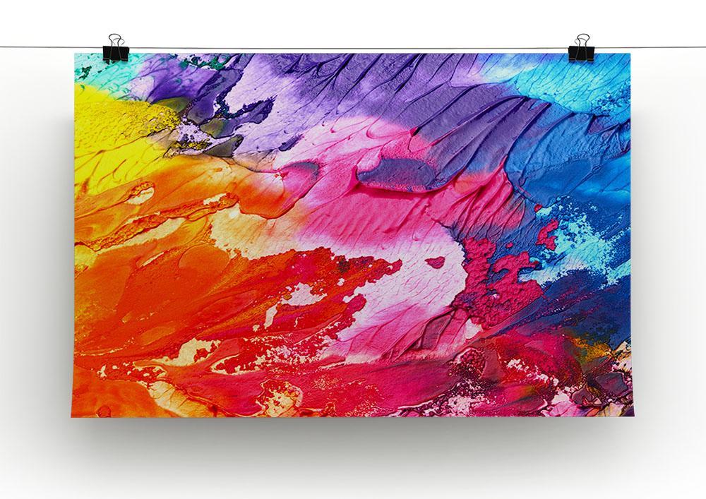 Abstract Oil Paint Canvas Print or Poster - Canvas Art Rocks - 2