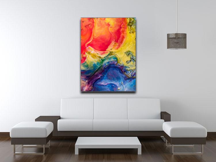 Abstract Red And Blue Canvas Print or Poster - Canvas Art Rocks - 4