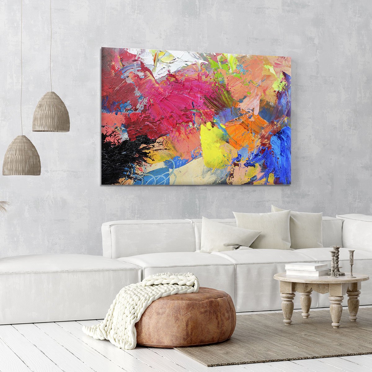 Abstract art Canvas Print or Poster