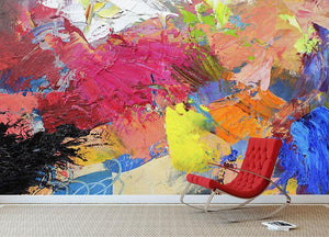 Abstract art Wall Mural Wallpaper - Canvas Art Rocks - 2