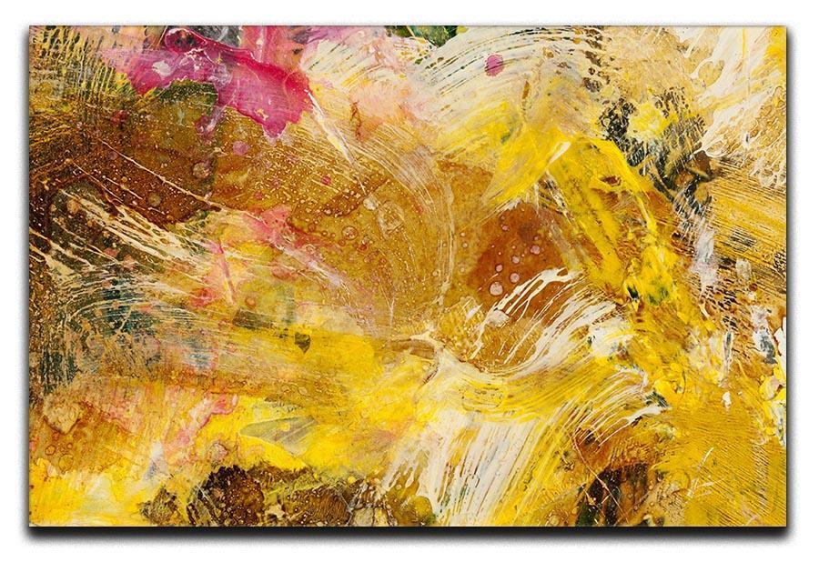 Abstract background by acrylic paint Canvas Print or Poster  - Canvas Art Rocks - 1