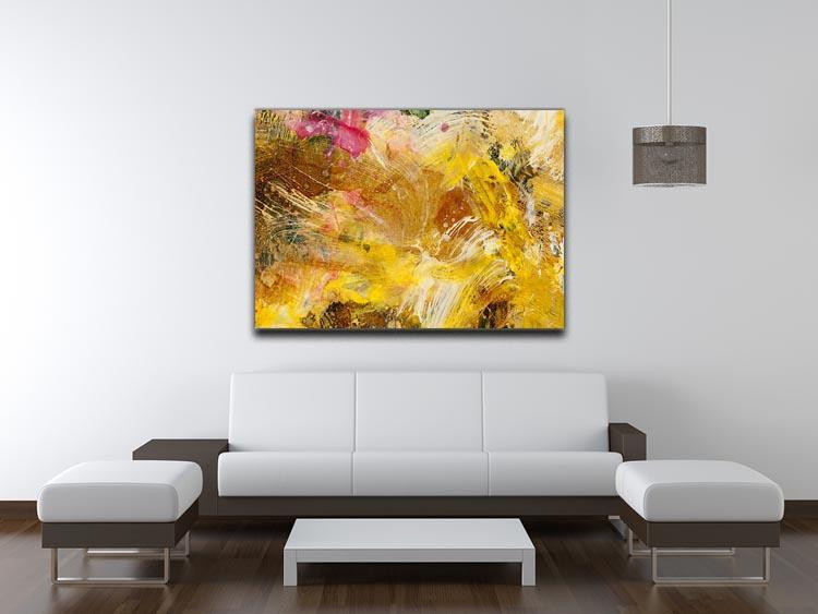 Abstract background by acrylic paint Canvas Print or Poster - Canvas Art Rocks - 4