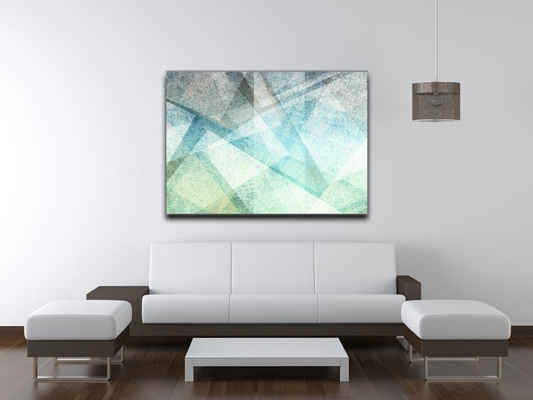 Abstract paper geometric Canvas Print or Poster - Canvas Art Rocks - 4