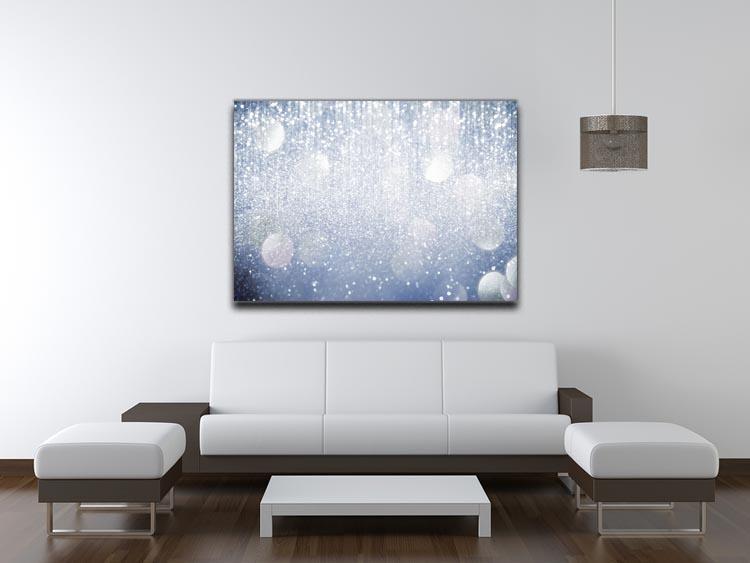 Abstract silver lights Canvas Print or Poster - Canvas Art Rocks - 4