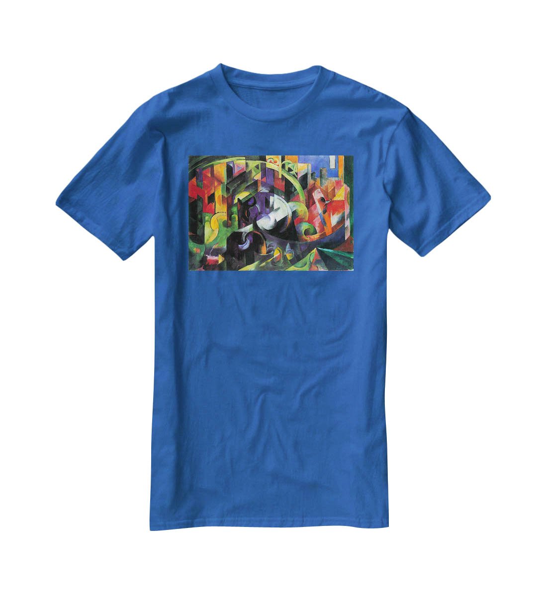 Abstract with cattle by Franz Marc T-Shirt - Canvas Art Rocks - 2