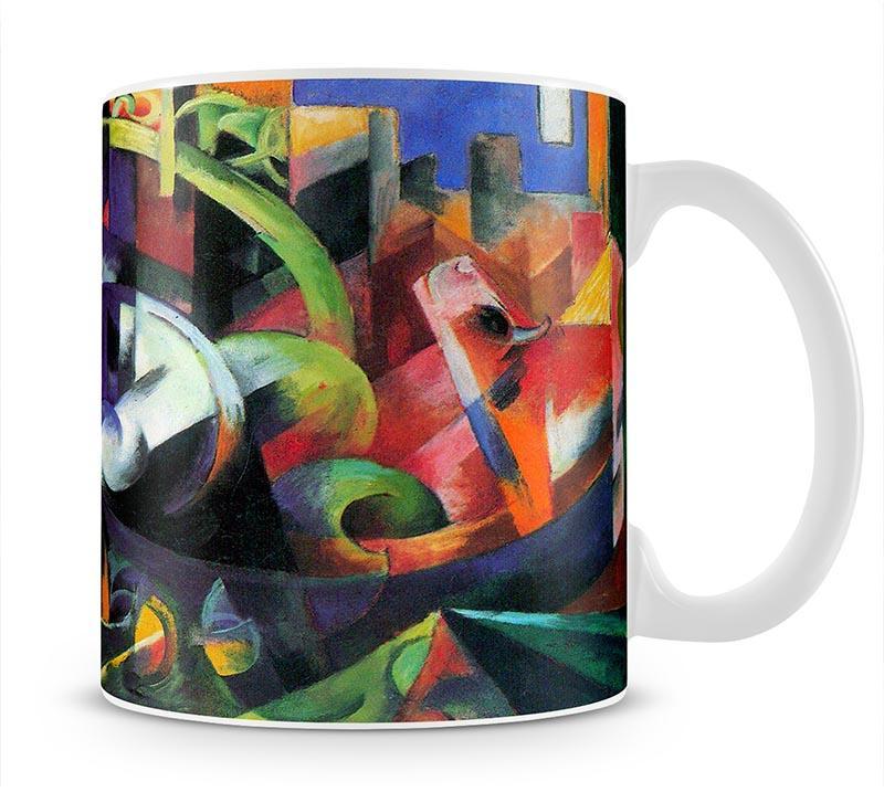 Abstract with cattle by Franz Marc Mug - Canvas Art Rocks - 1