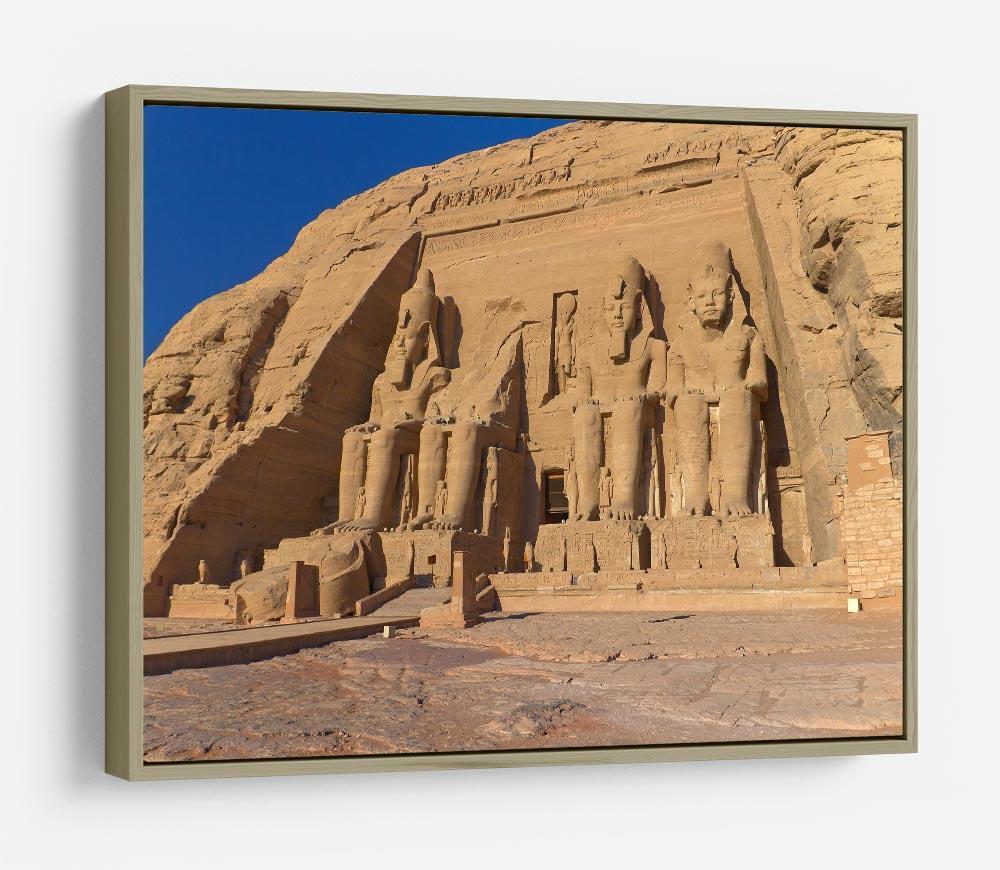Abu Simbel Temple of King Ramses II HD Metal Print
