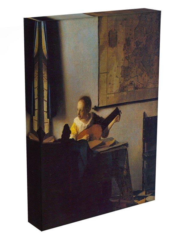According to the player by Vermeer Canvas Print or Poster - Canvas Art Rocks - 3