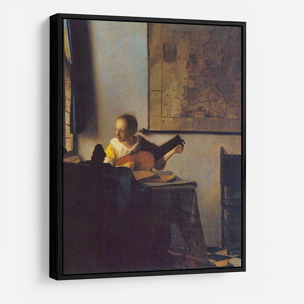 According to the player by Vermeer HD Metal Print - Canvas Art Rocks - 6