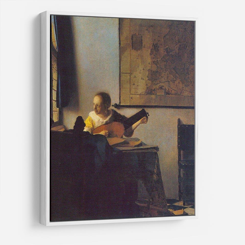 According to the player by Vermeer HD Metal Print - Canvas Art Rocks - 7