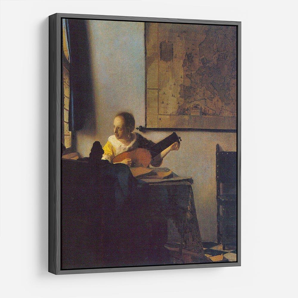 According to the player by Vermeer HD Metal Print - Canvas Art Rocks - 9