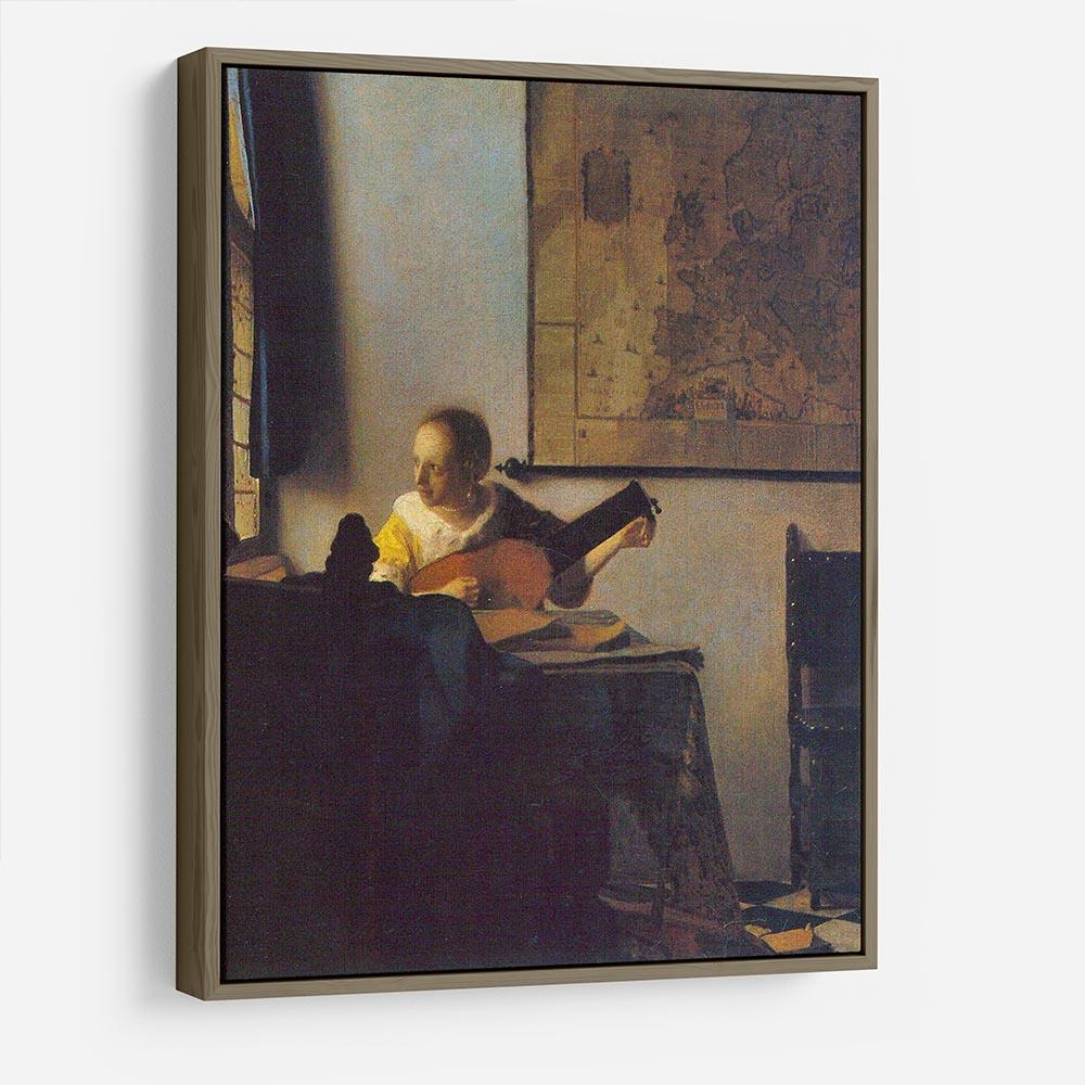 According to the player by Vermeer HD Metal Print - Canvas Art Rocks - 10