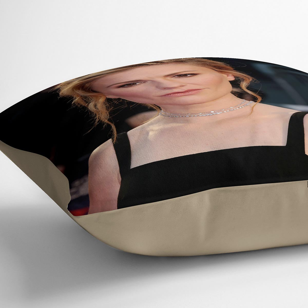 Actress Anna Paquin Cushion - Canvas Art Rocks - 2