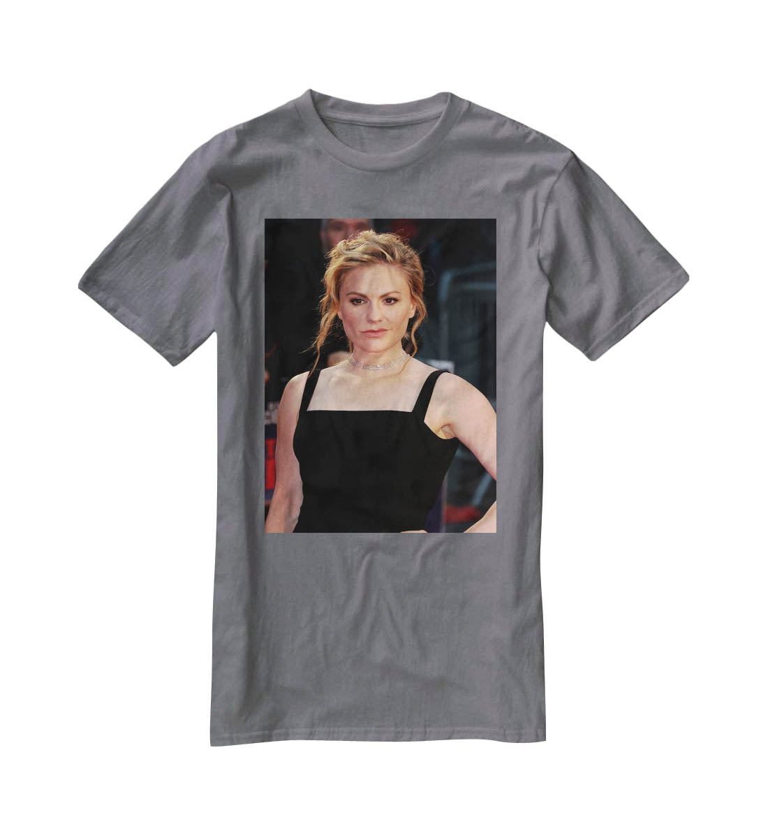 Actress Anna Paquin T-Shirt - Canvas Art Rocks - 3