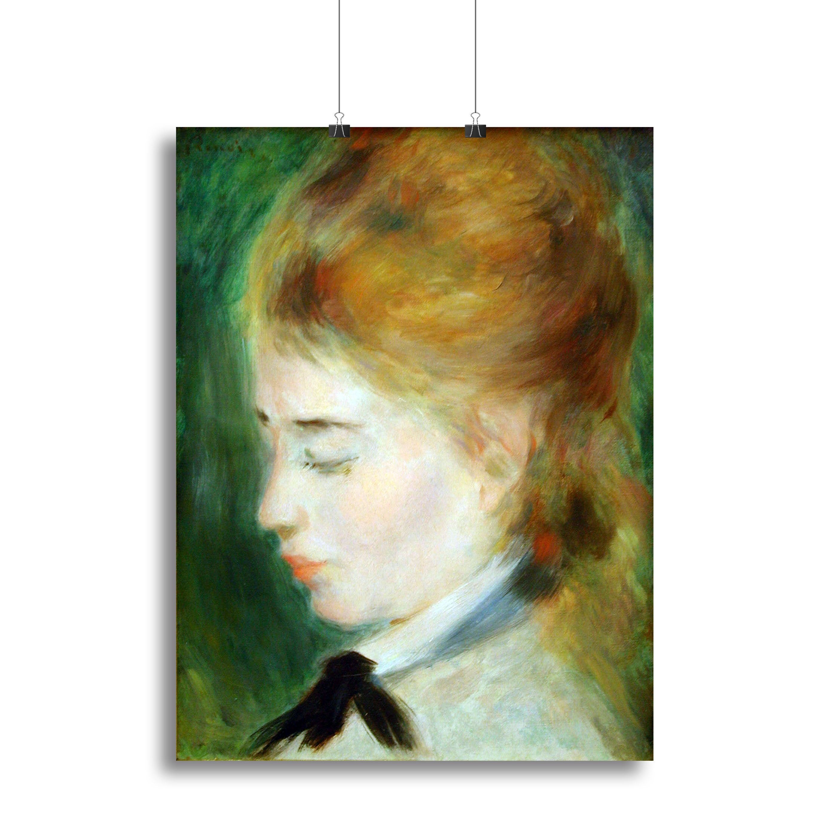 Actress Henriette Henriot by Renoir Canvas Print or Poster