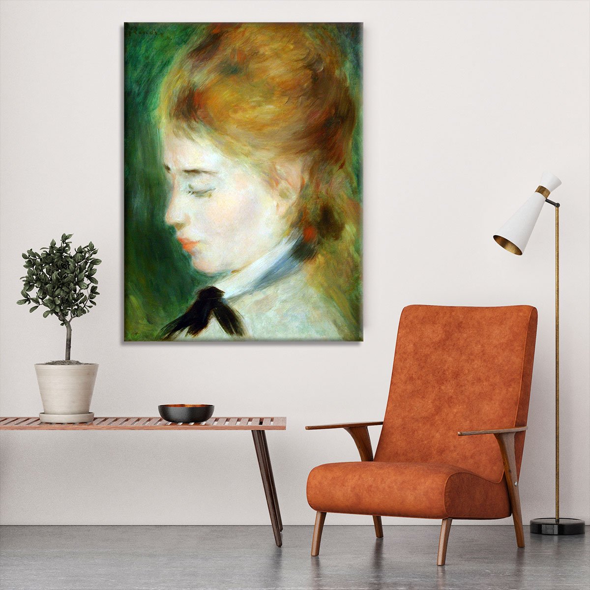 Actress Henriette Henriot by Renoir Canvas Print or Poster