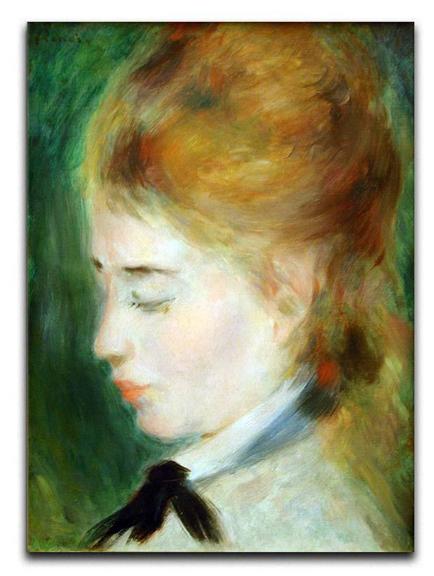 Actress Henriette Henriot by Renoir Canvas Print or Poster  - Canvas Art Rocks - 1