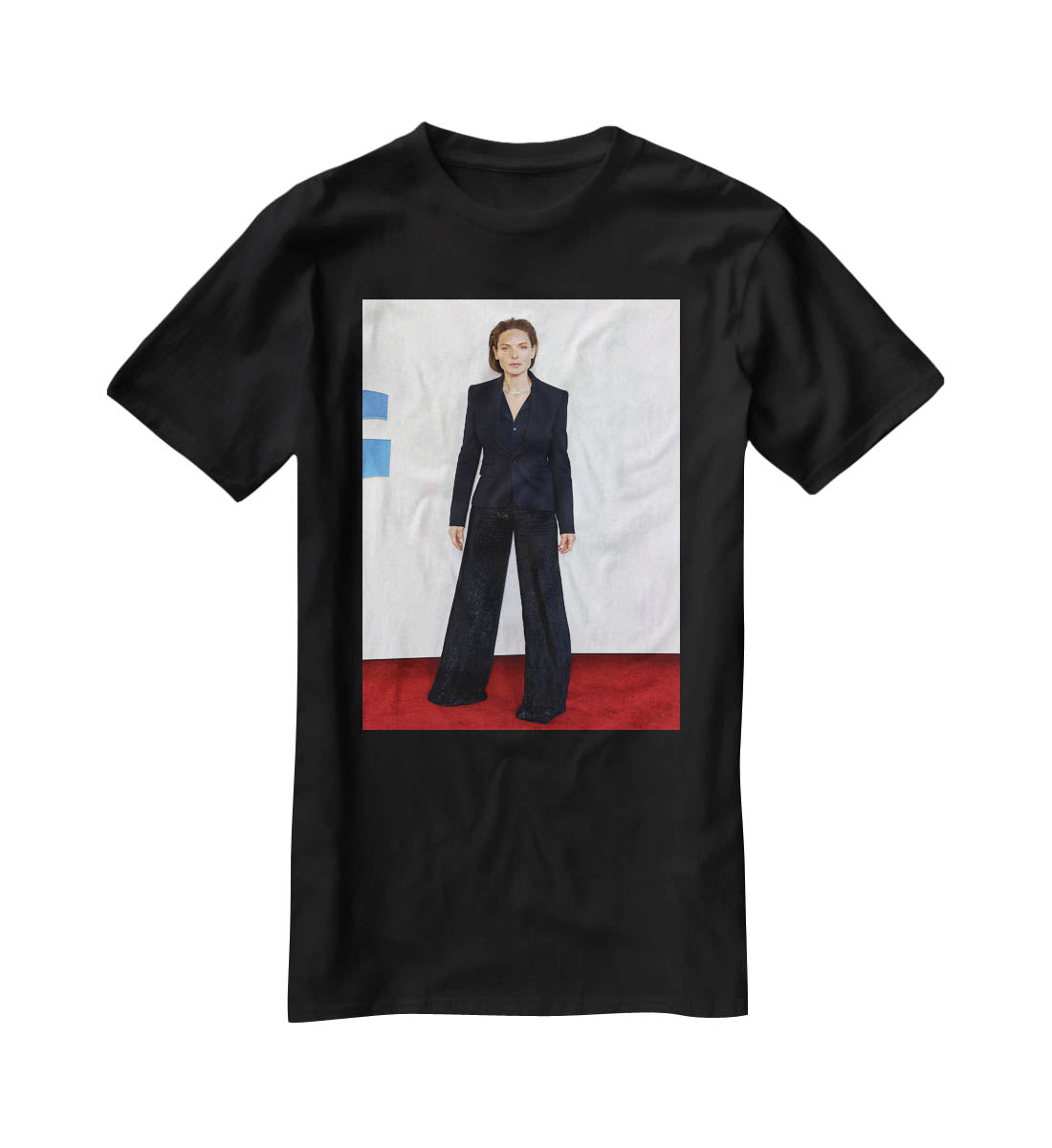 Actress Rebecca Ferguson T-Shirt - Canvas Art Rocks - 1