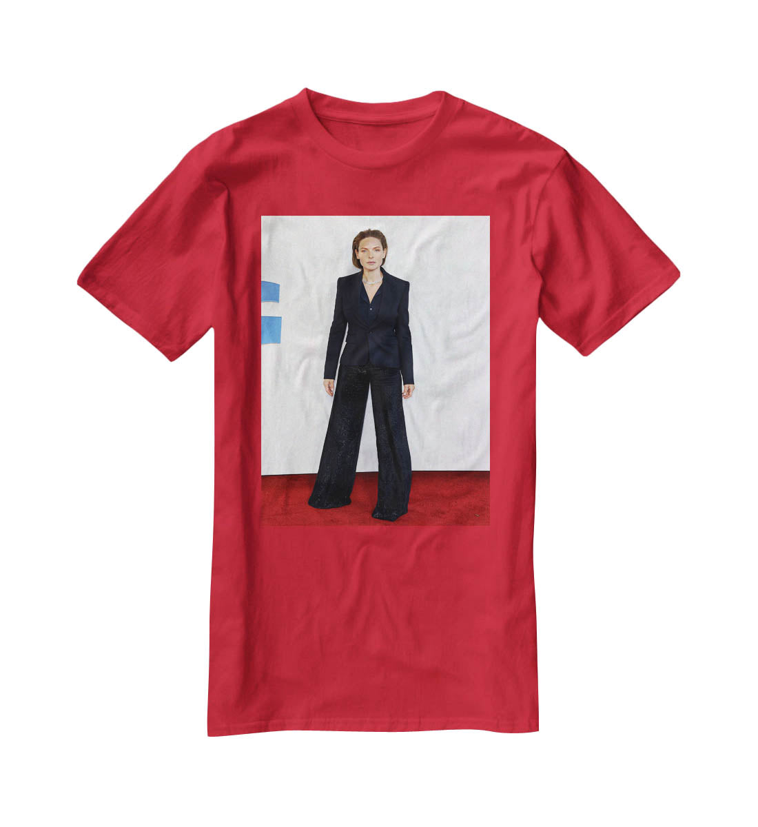 Actress Rebecca Ferguson T-Shirt - Canvas Art Rocks - 4