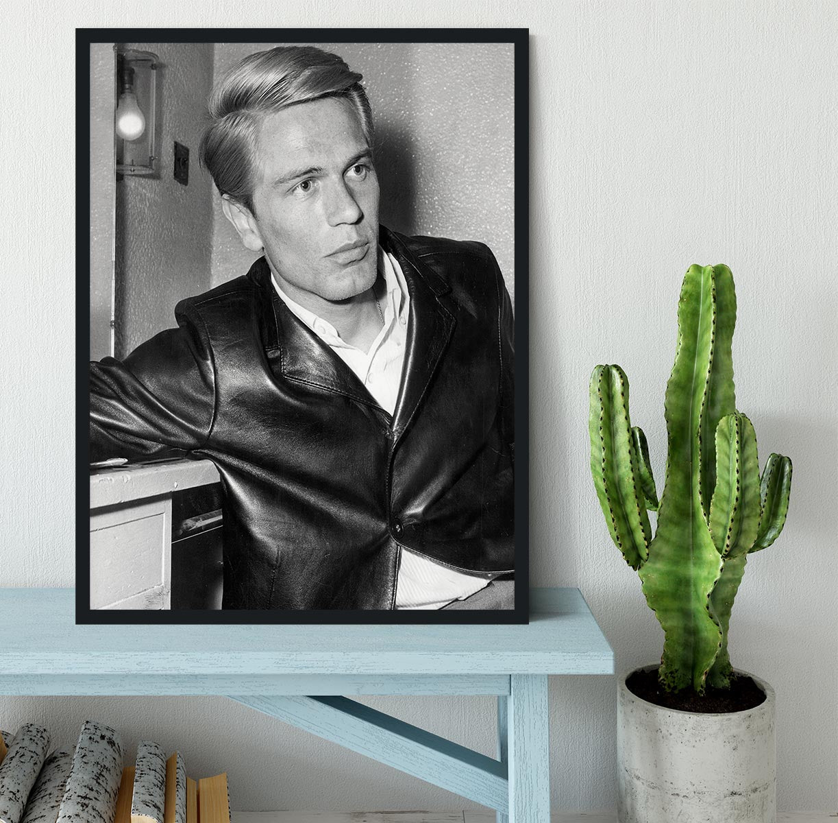 Adam Faith Framed Print - Canvas Art Rocks - 2