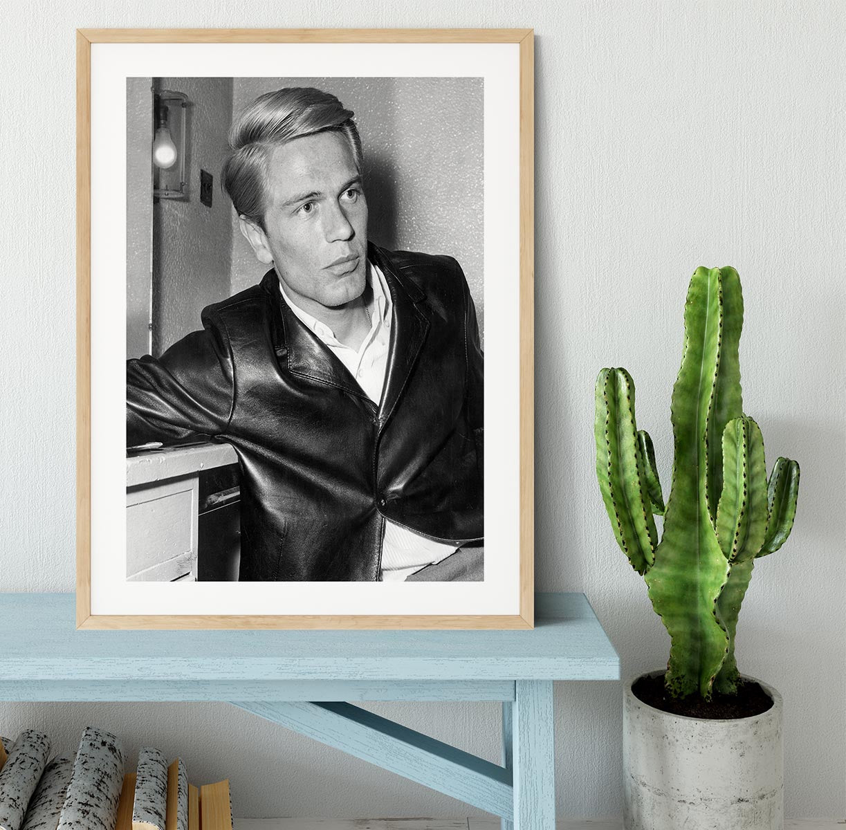 Adam Faith Framed Print - Canvas Art Rocks - 3