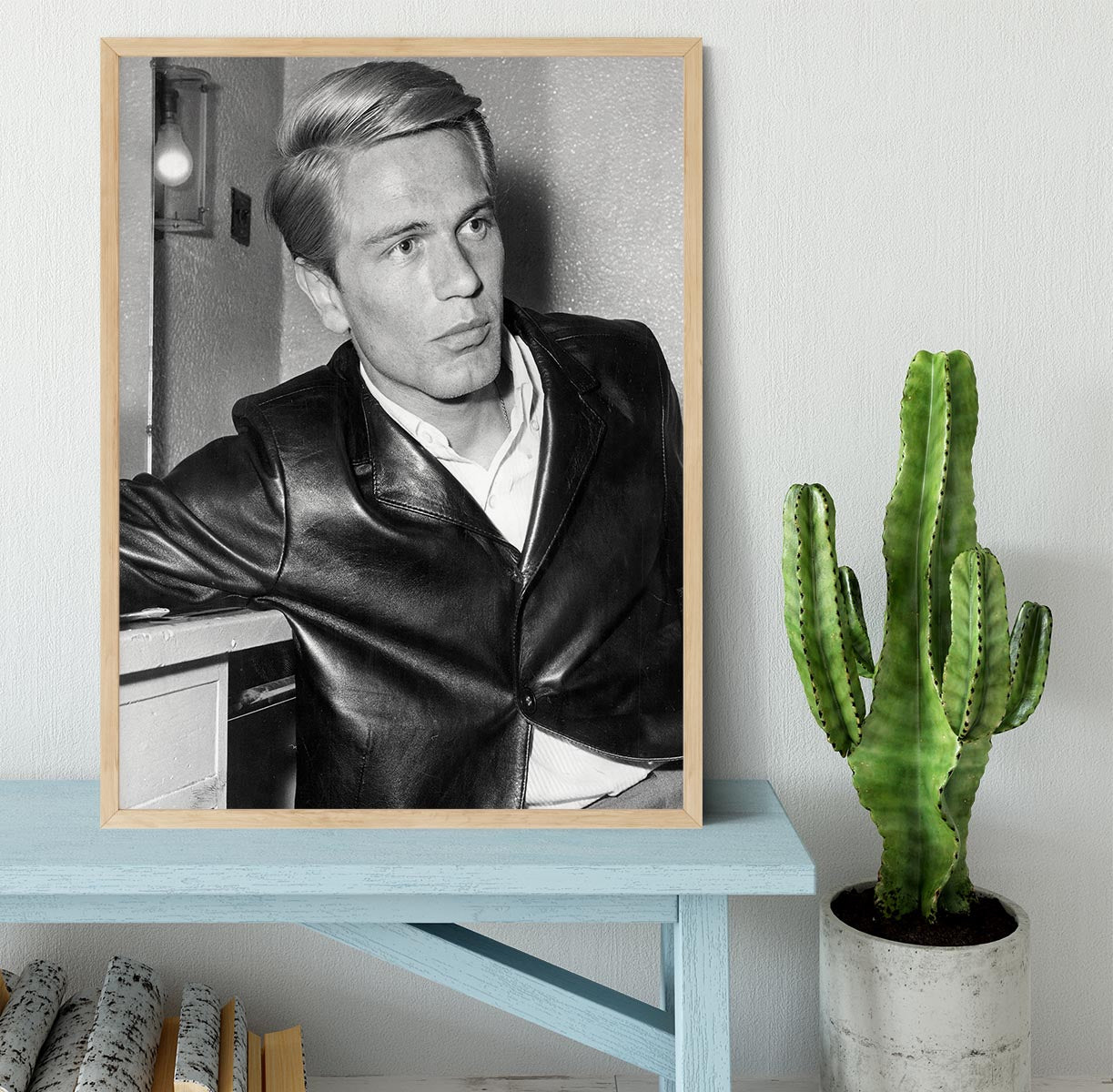 Adam Faith Framed Print - Canvas Art Rocks - 4