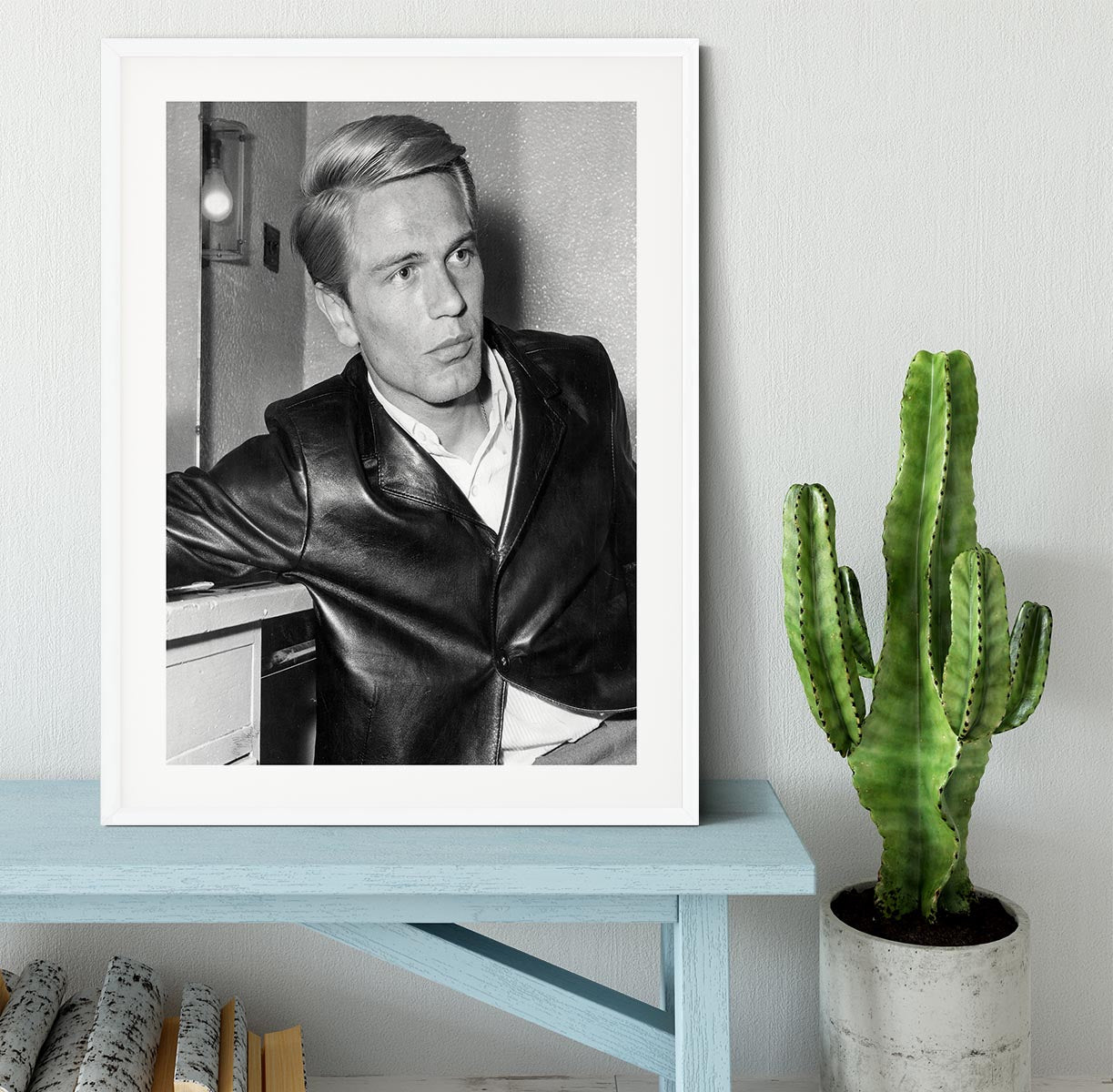 Adam Faith Framed Print - Canvas Art Rocks - 5