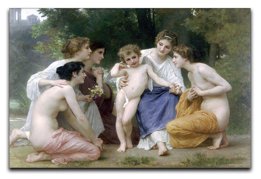 Admiration By Bouguereau Canvas Print or Poster  - Canvas Art Rocks - 1