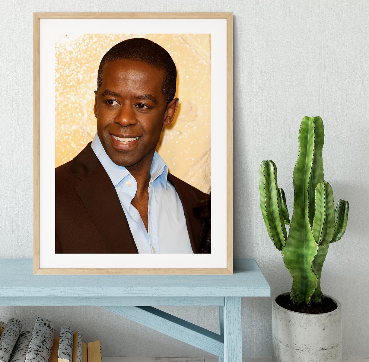 Adrian Lester Framed Print - Canvas Art Rocks - 3