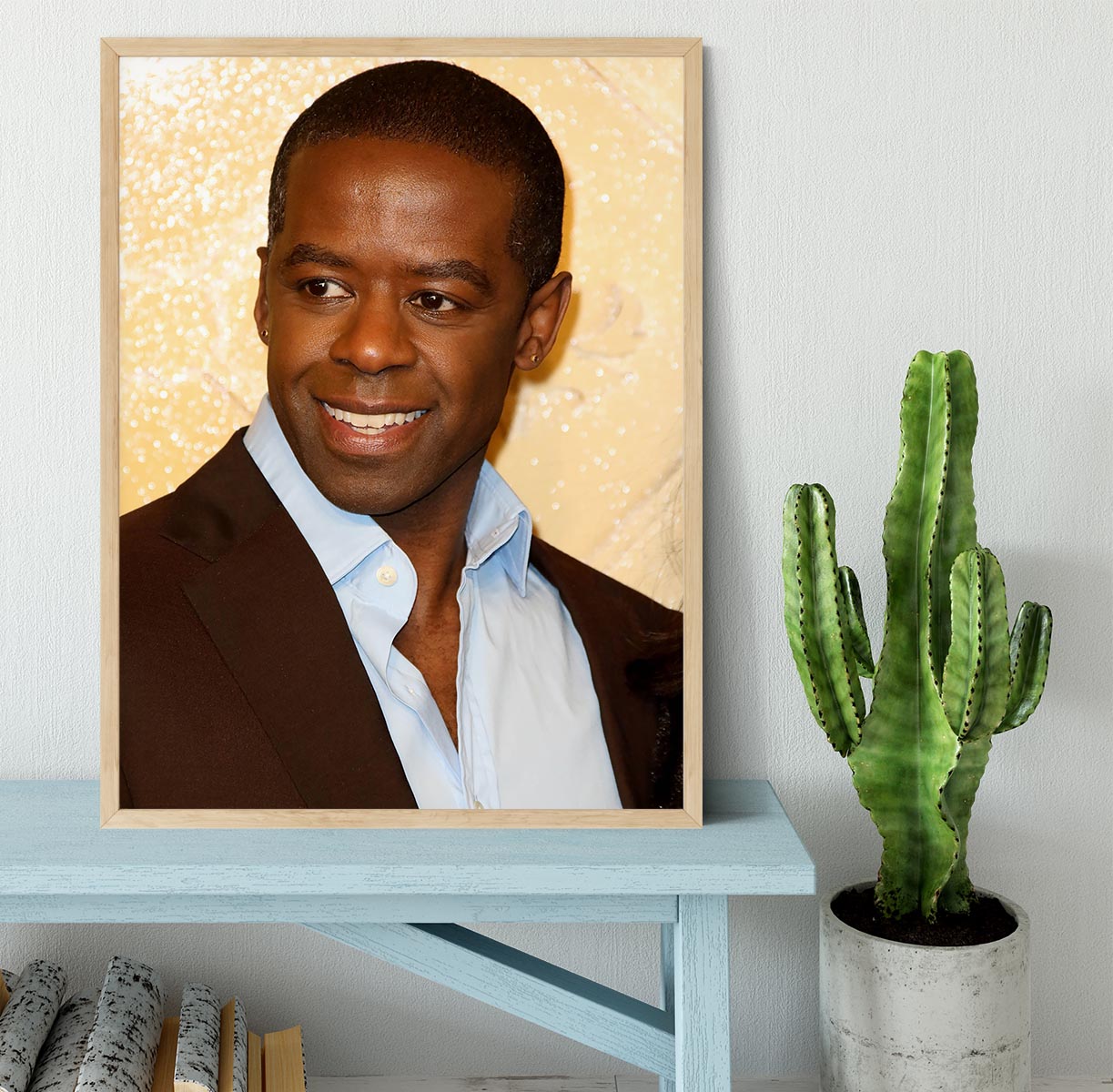 Adrian Lester Framed Print - Canvas Art Rocks - 4