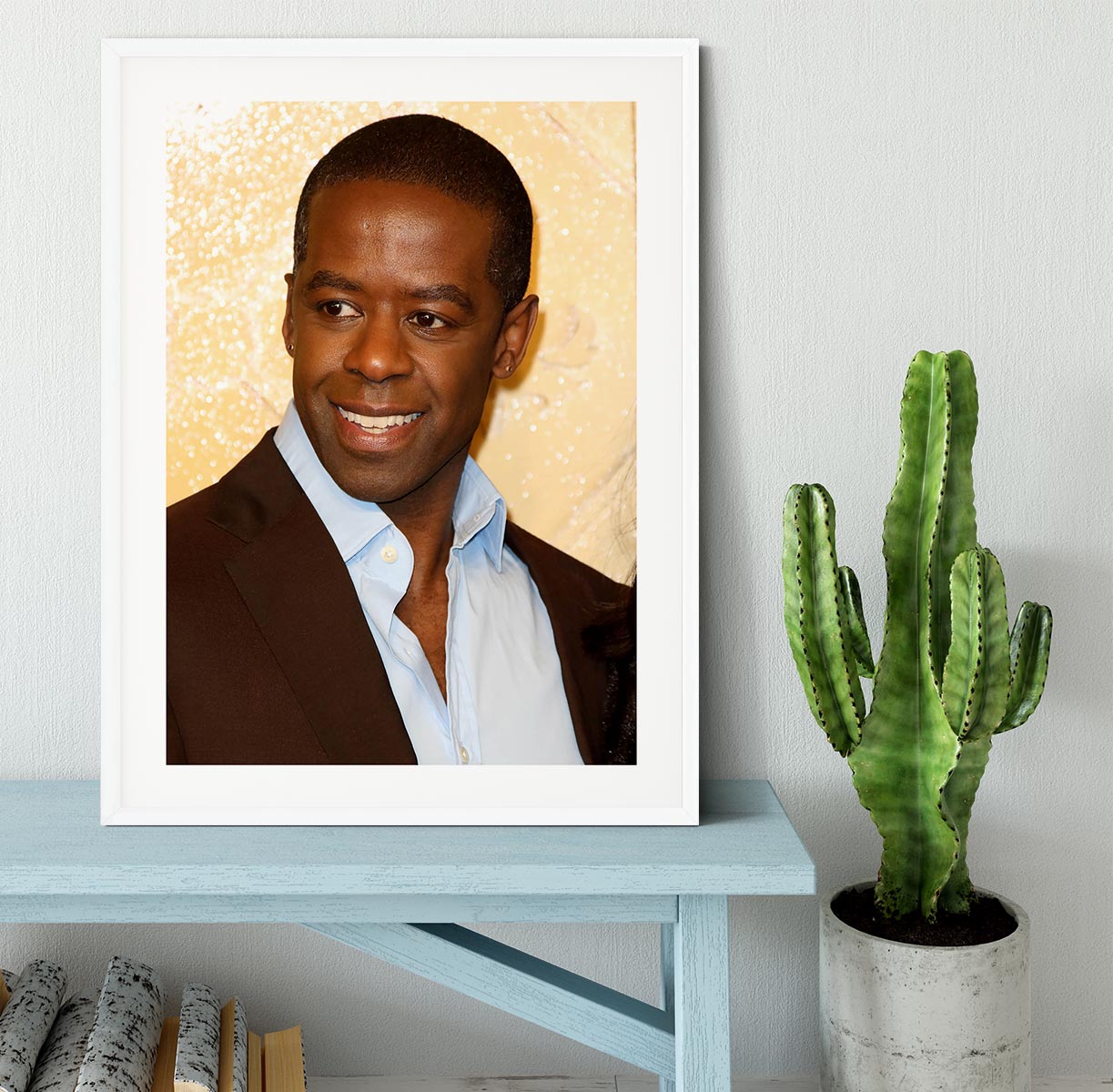 Adrian Lester Framed Print - Canvas Art Rocks - 5