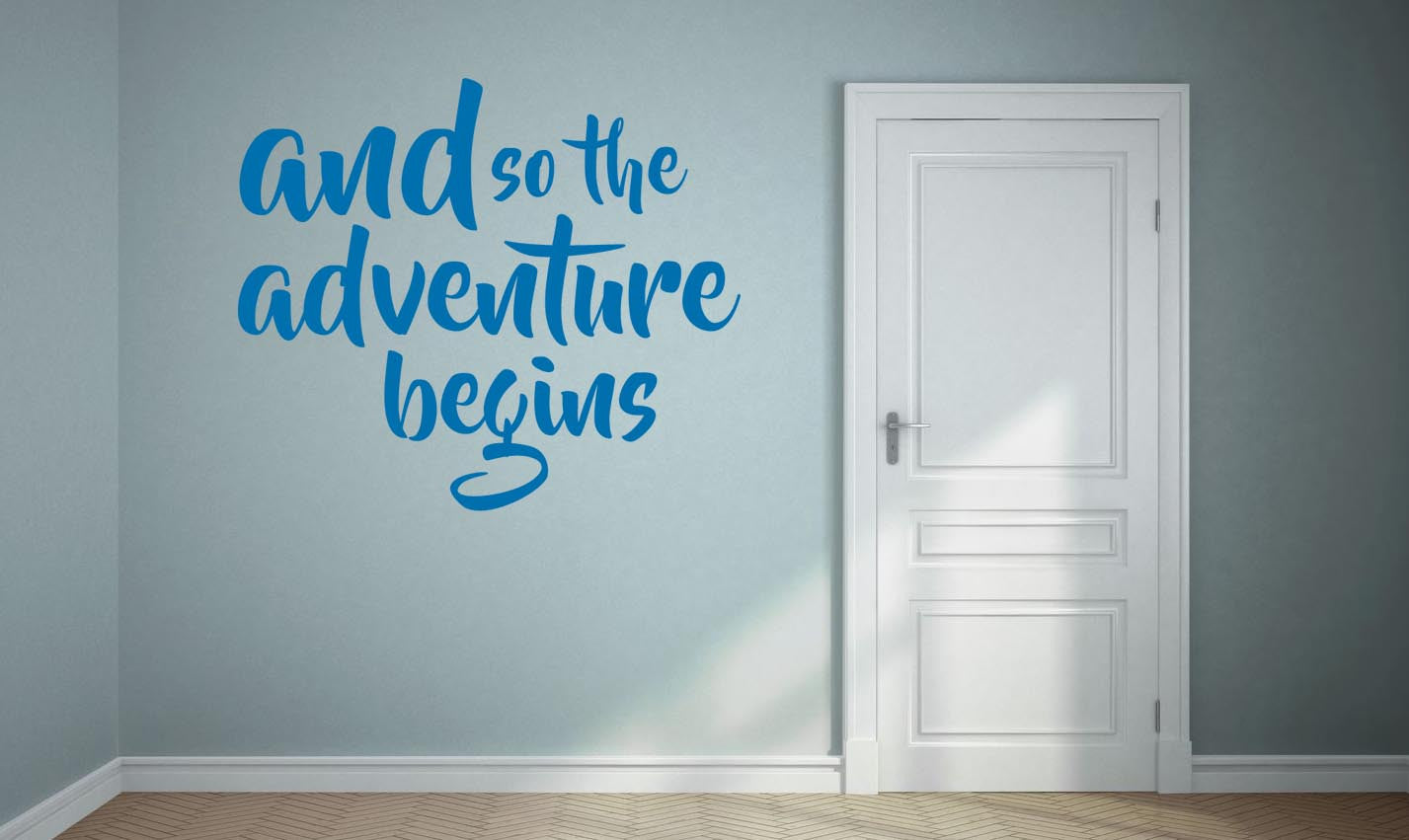 Adventure Wall Sticker - Canvas Art Rocks - 1