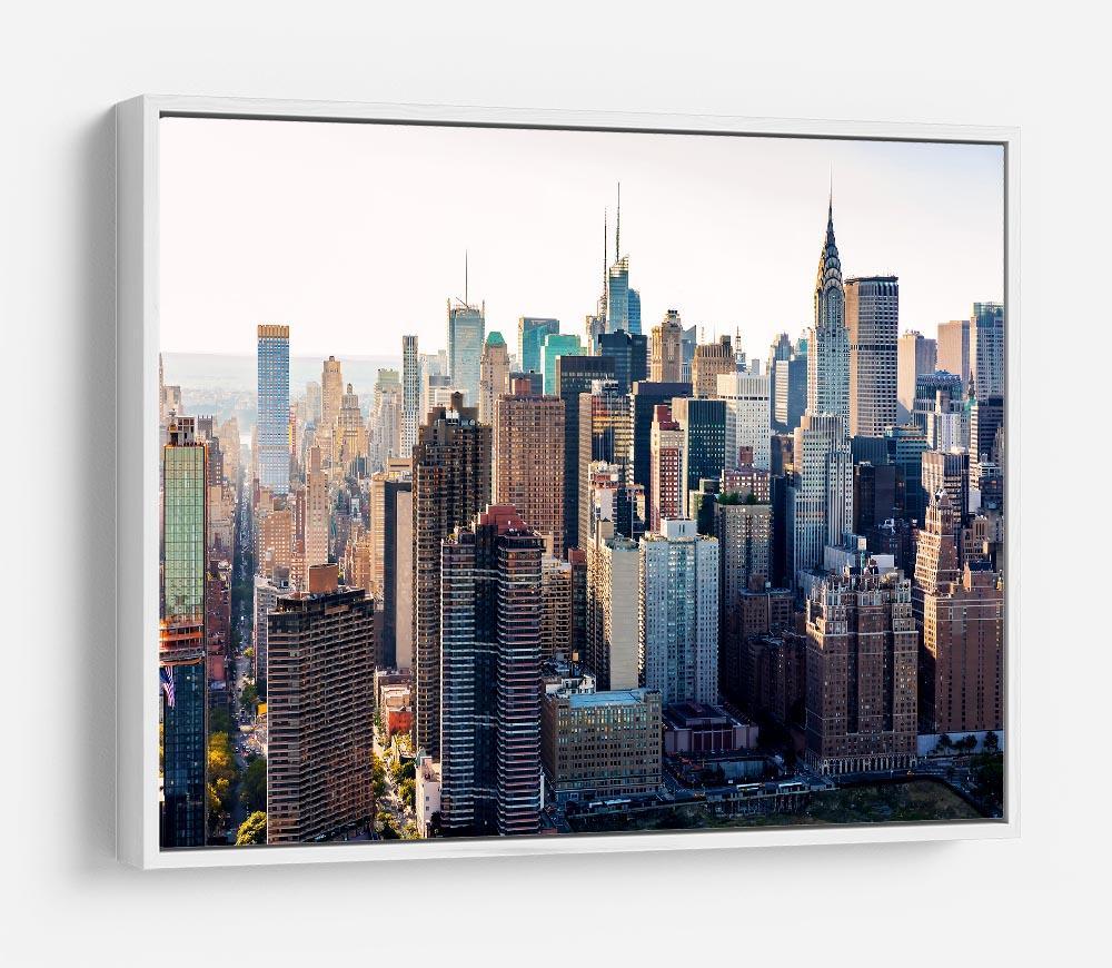 Aerial view of the New York City HD Metal Print