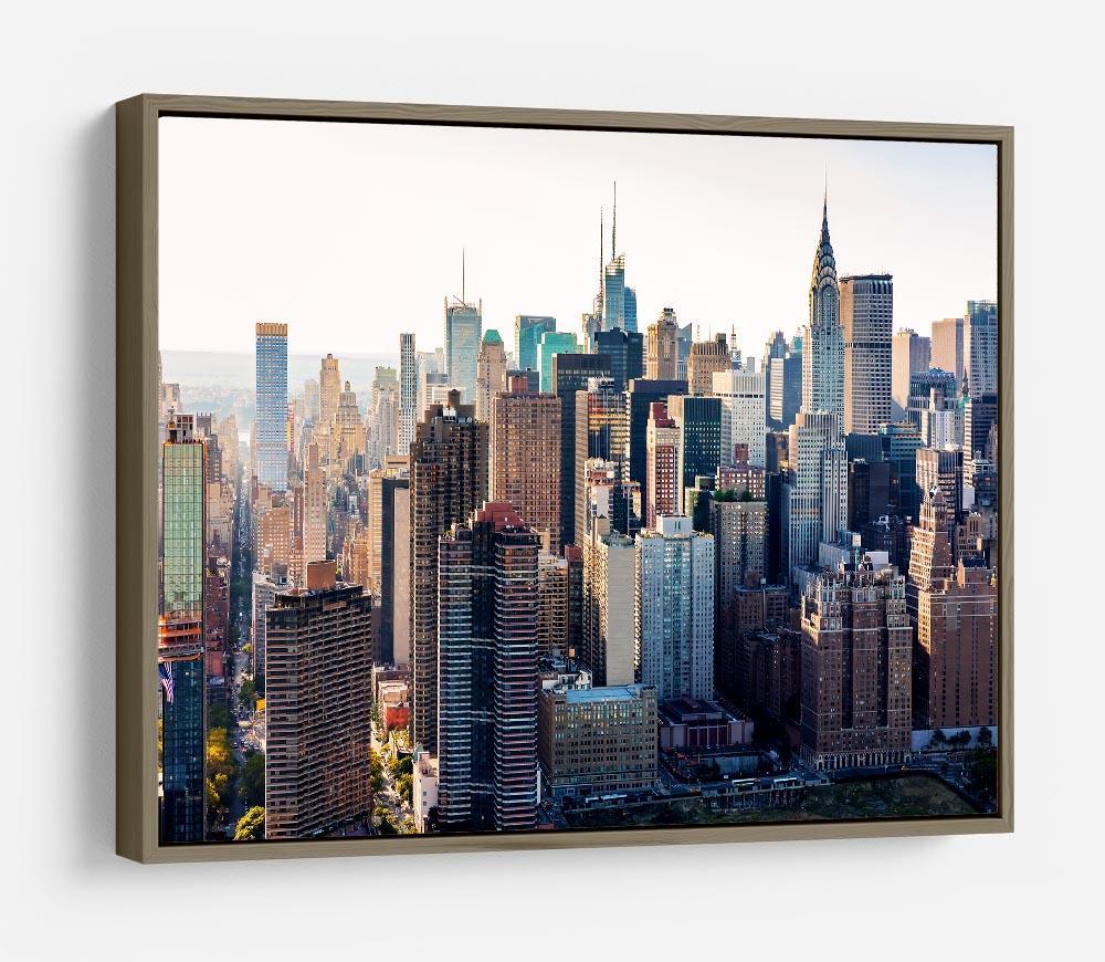 Aerial view of the New York City HD Metal Print