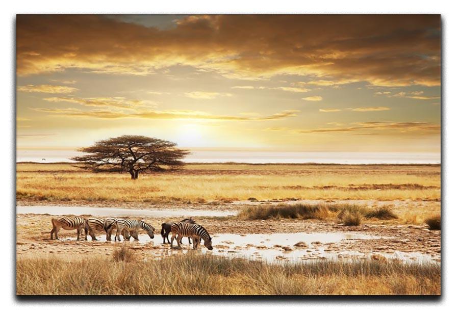 African safari Canvas Print or Poster - Canvas Art Rocks - 1