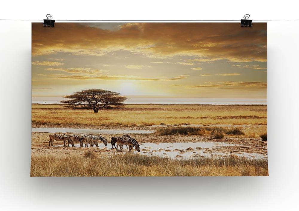 African safari Canvas Print or Poster - Canvas Art Rocks - 2