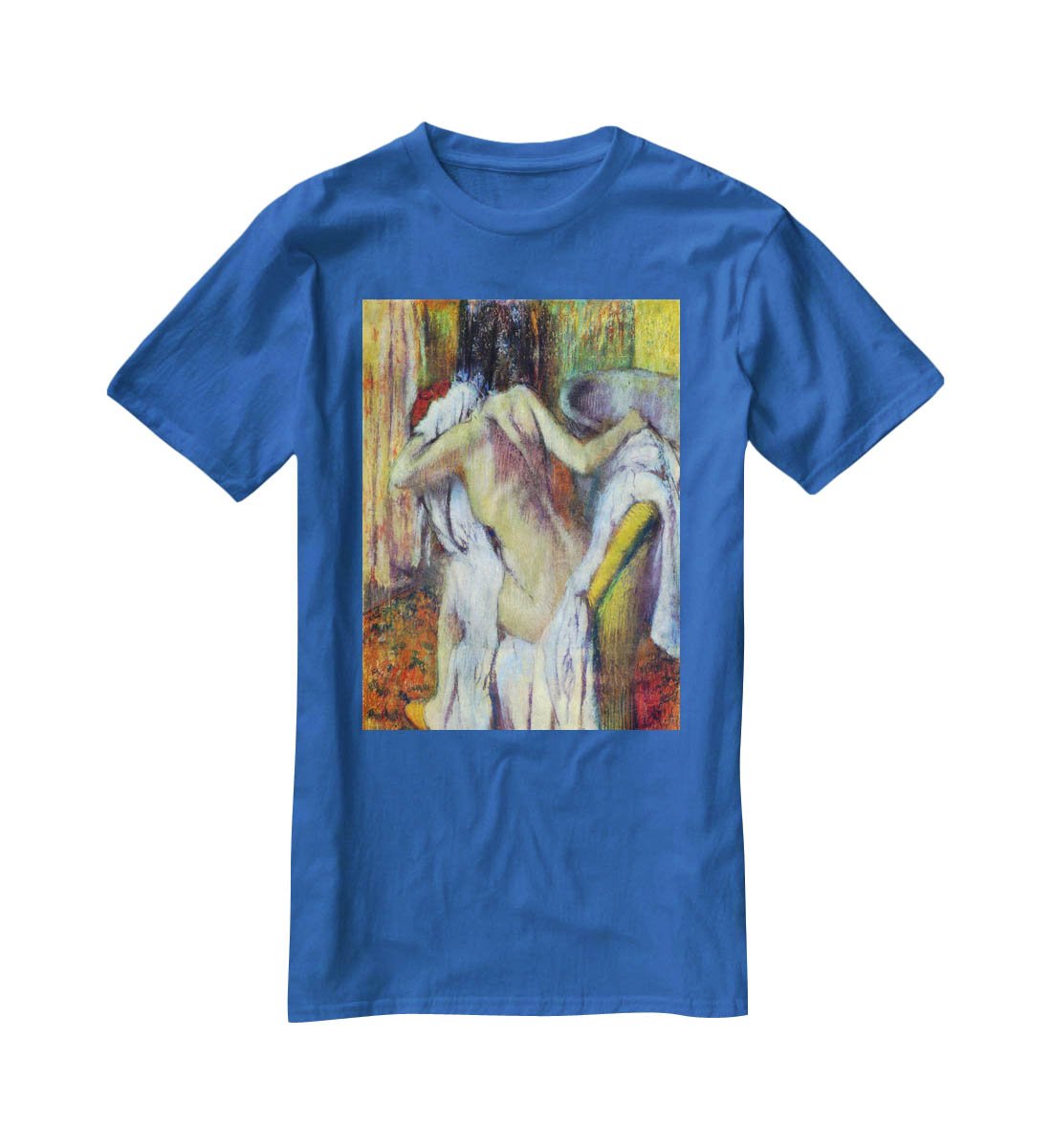 After Bathing 4 by Degas T-Shirt - Canvas Art Rocks - 2