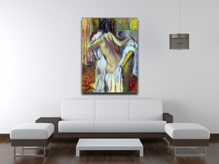 After Bathing 4 by Degas Canvas Print or Poster - Canvas Art Rocks - 4