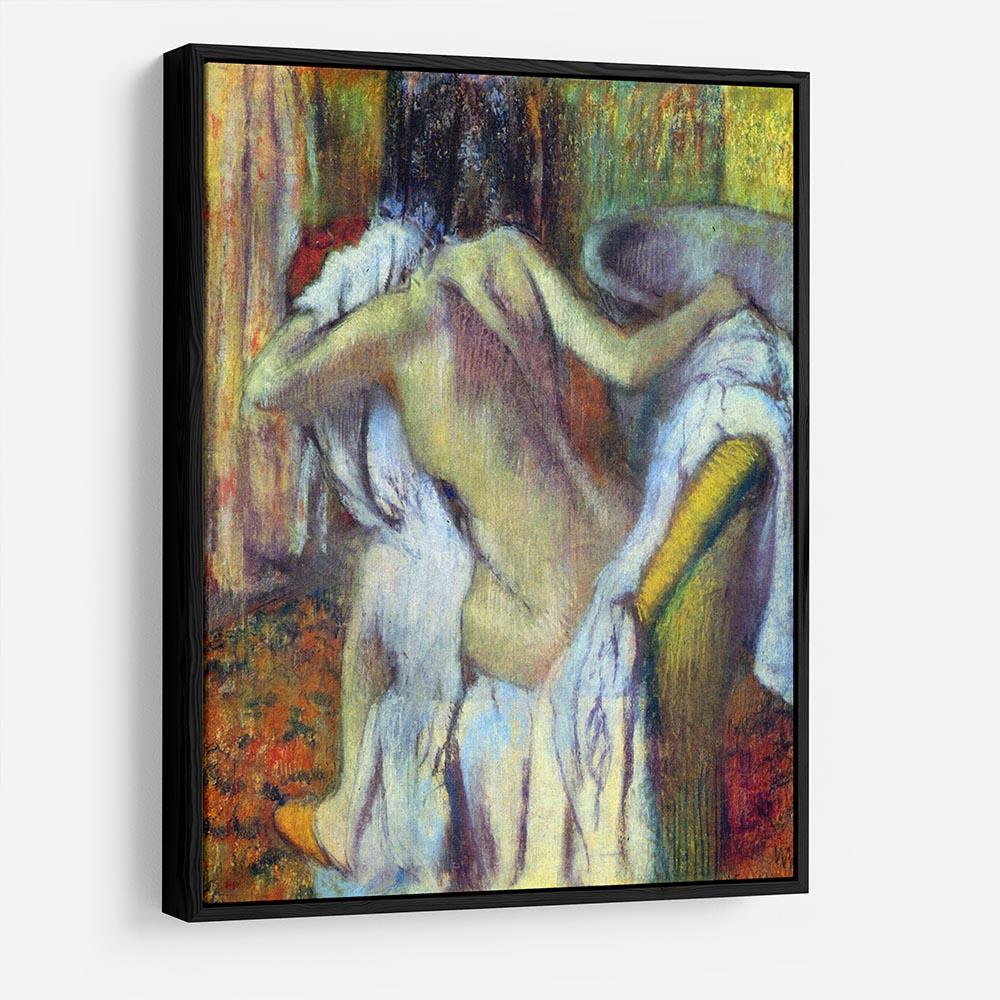 After Bathing 4 by Degas HD Metal Print - Canvas Art Rocks - 6