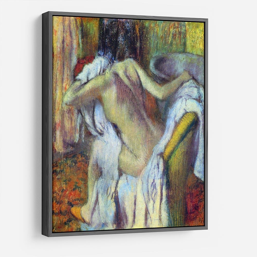 After Bathing 4 by Degas HD Metal Print - Canvas Art Rocks - 9