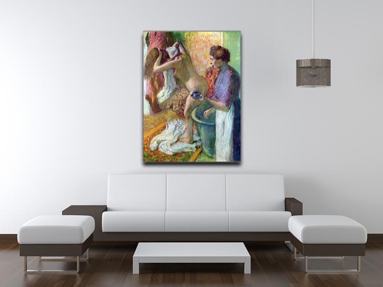 After bathing 1 by Degas Canvas Print or Poster - Canvas Art Rocks - 4