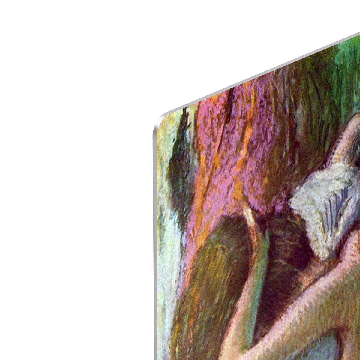 After bathing 1 by Degas HD Metal Print - Canvas Art Rocks - 4