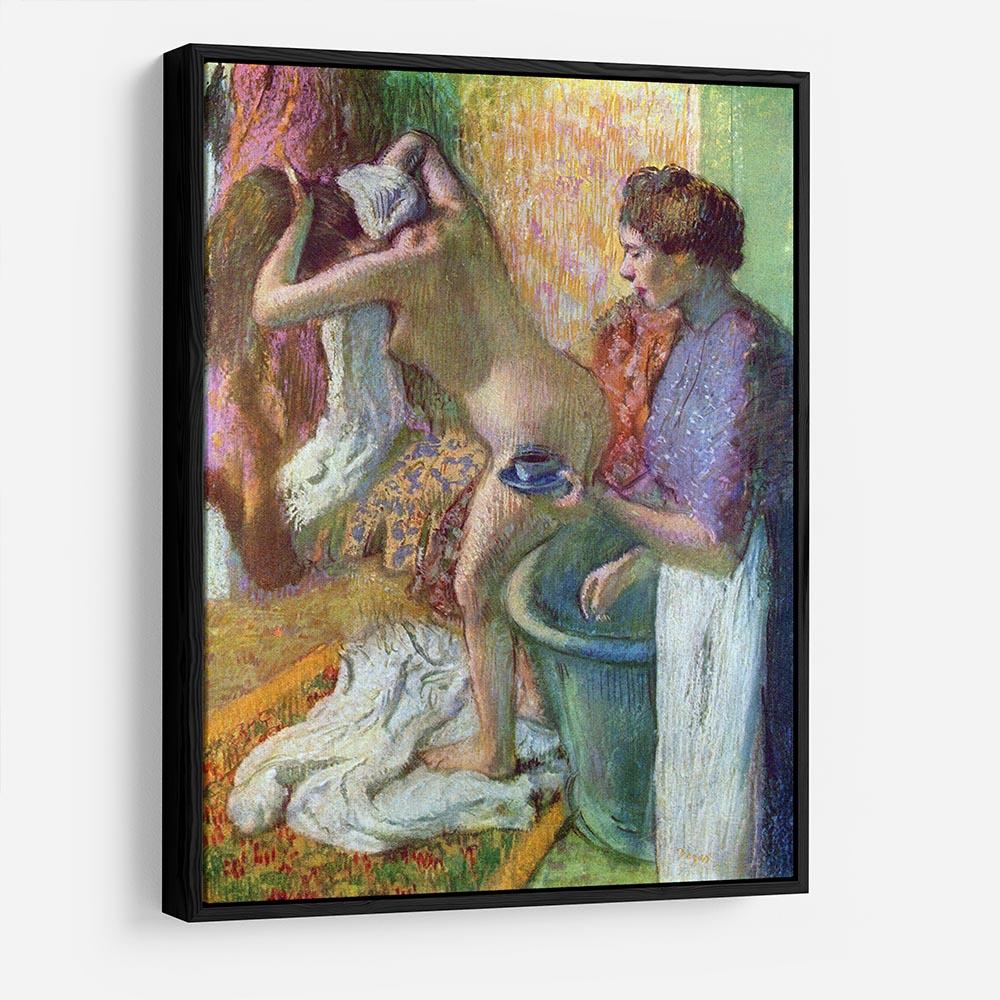 After bathing 1 by Degas HD Metal Print - Canvas Art Rocks - 6