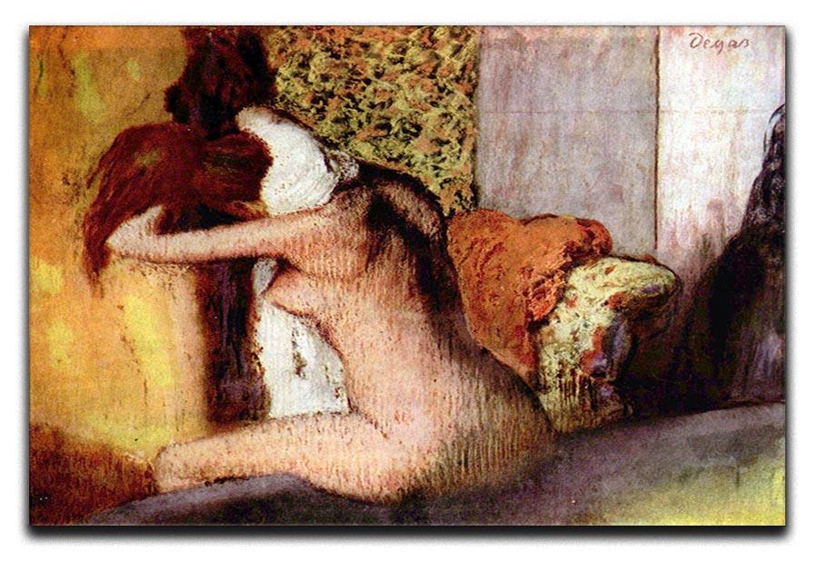 After bathing 2 by Degas Canvas Print or Poster - Canvas Art Rocks - 1