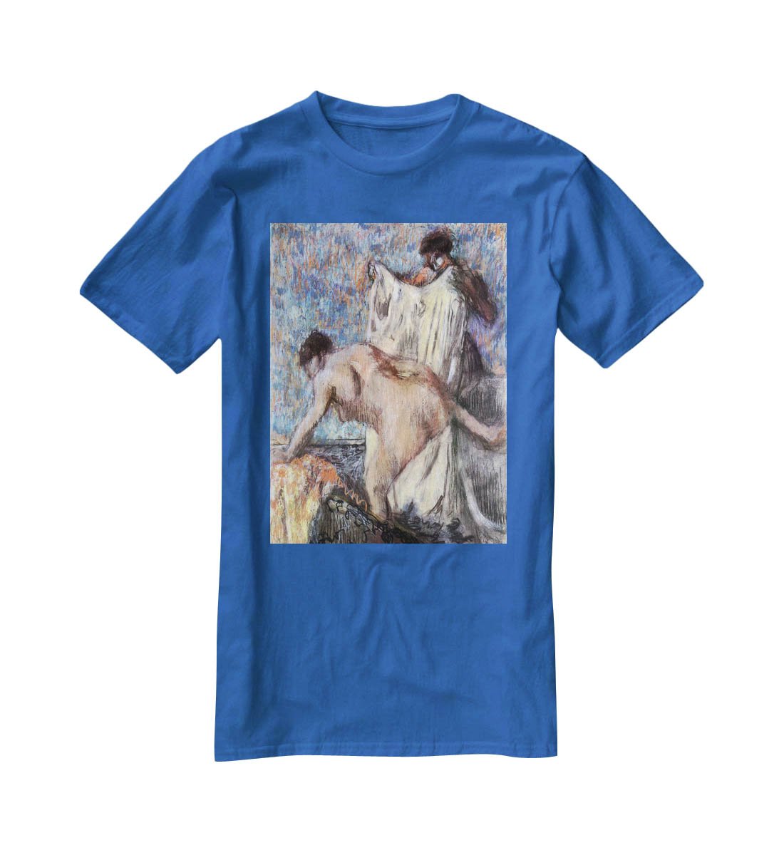 After bathing 3 by Degas T-Shirt - Canvas Art Rocks - 2