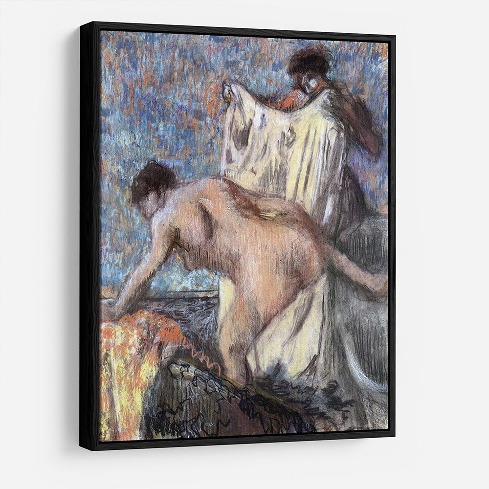 After bathing 3 by Degas HD Metal Print - Canvas Art Rocks - 6